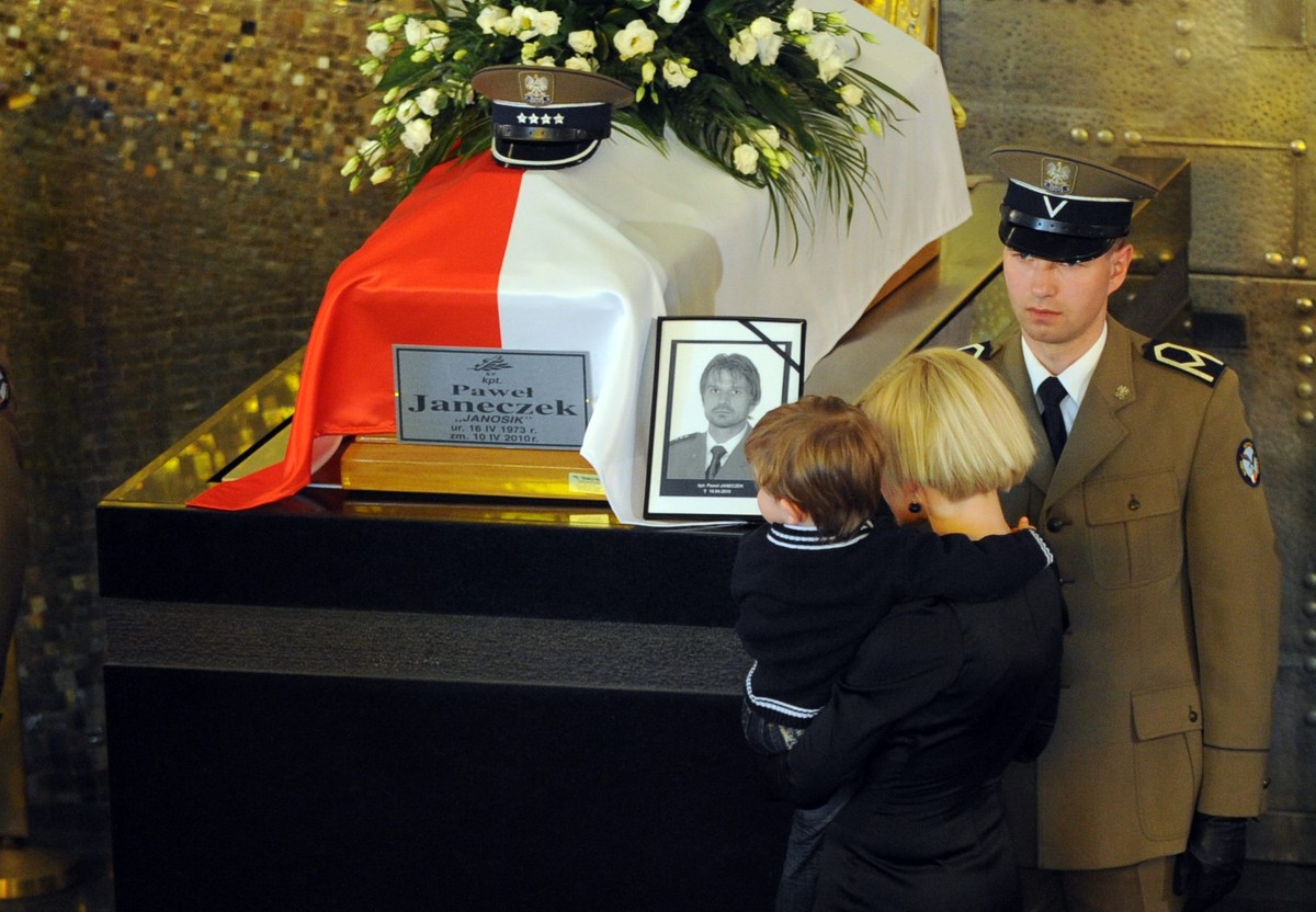 Pogrzeb funkcjonariusza BOR Pawła Janeczka