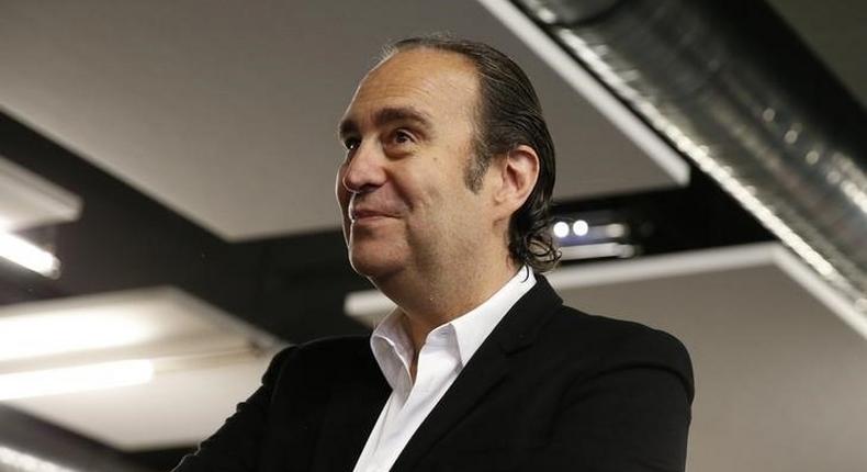 Xavier Niel, founder of French broadband Internet provider Iliad, in a file photo. REUTERS/Benoit Tessier