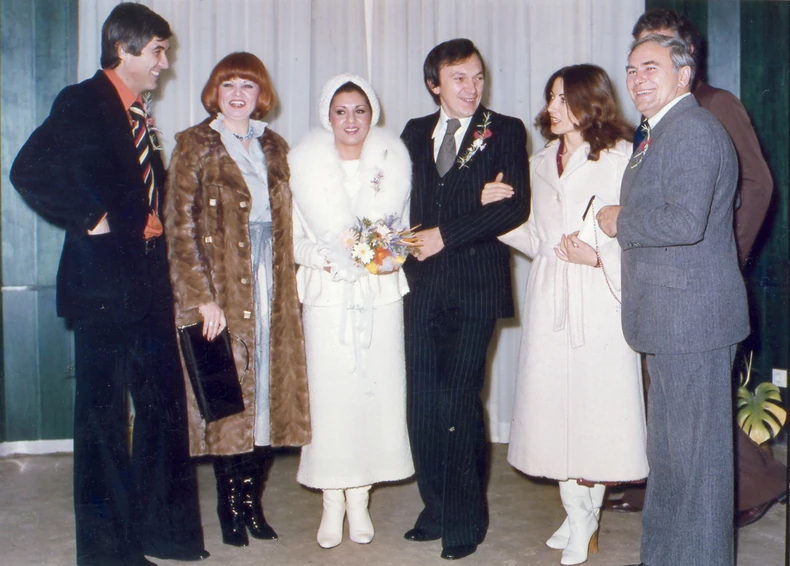 Usnija sa suprugom Šeletom