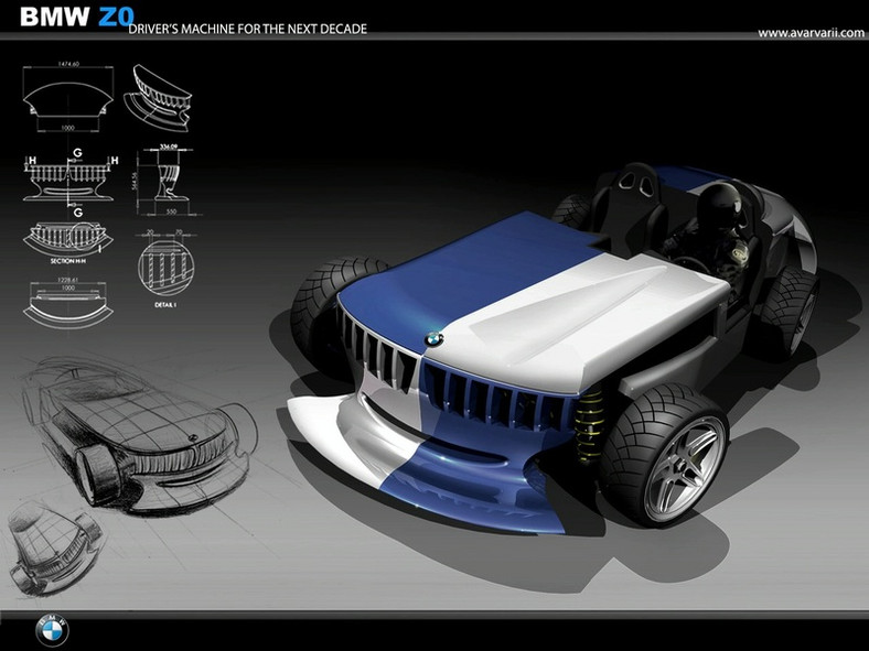 BMW Z0 – projekt wodorowego samochodu sportowego przyszłości