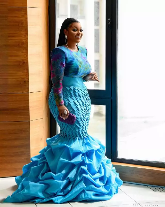 Jackie Appiah makes Ghana proud with her kente gown at AMVCA cultural day  2023