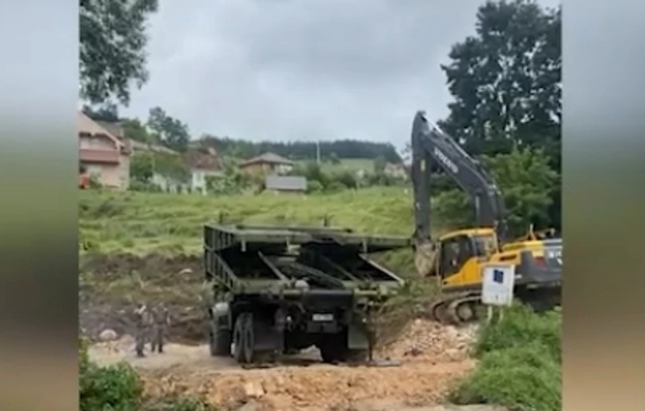 Vojska napravila most