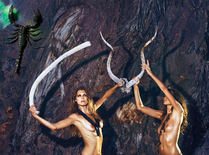 Prosto z premiery - kalendarz Pirelli 2009