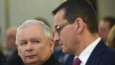 Jarosław Kaczyński Mateusz Morawiecki