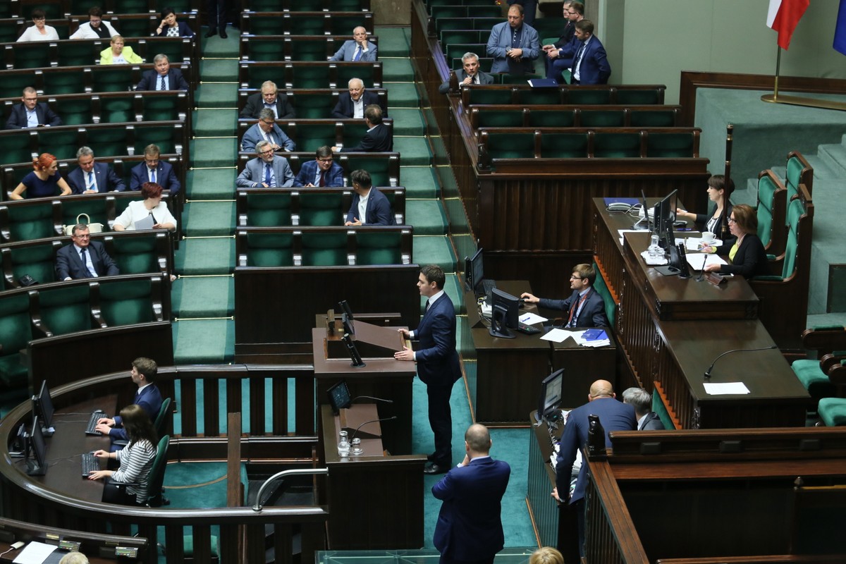 Łukasz Rzepecki w Sejmie