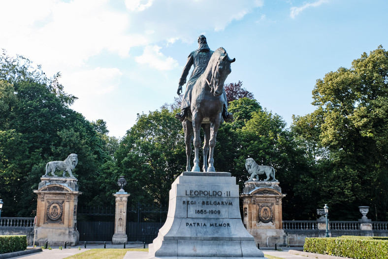 Pomnik króla Leopolda II w Brukseli 