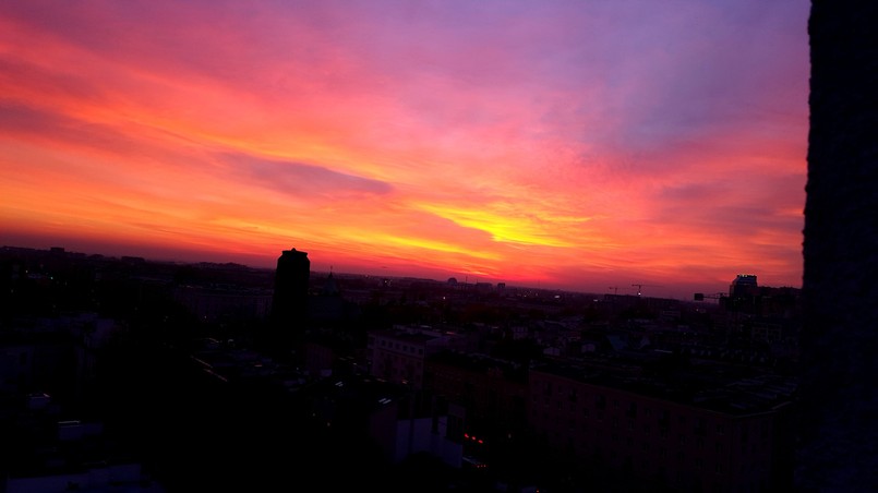 Niebo nocą (Zdjęcie robione Samsung Galaxy S6 Edge+)