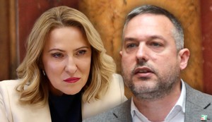 Robert Kozma i Snežana Paunović 