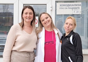 Maja Veselinović, dr Katarina Ostojić Bukvić i Jelena Ćirić (s leva na desno) 