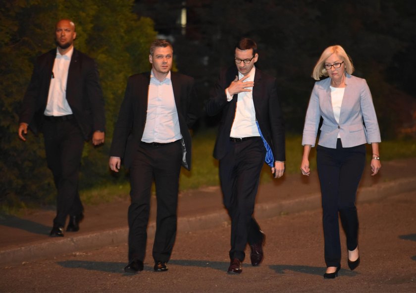 Na miejscu jest premier Morawiecki