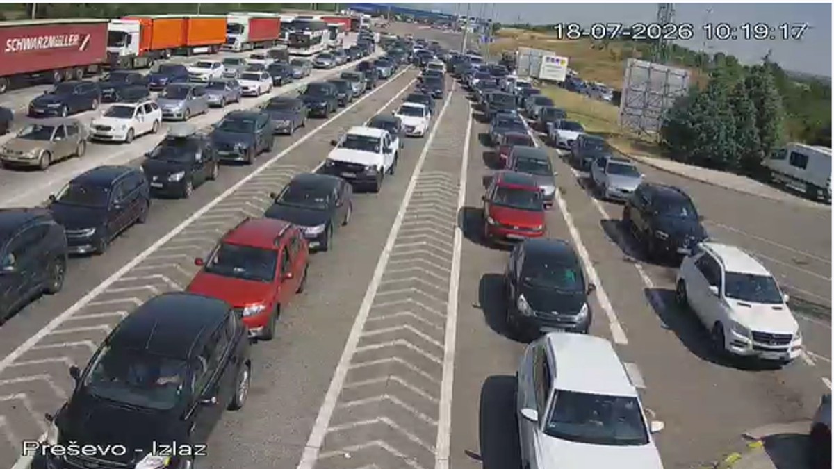 Preševo ulaz u Severnu Makedoniju