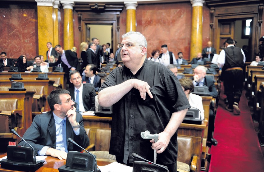 Nenad Čanak u Skupštini Srbije