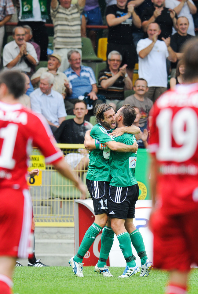 PIŁKA NOŻNA LIGA POLSKA GKS BEŁCHATÓW PODBESKIDZIE BIELSKO B