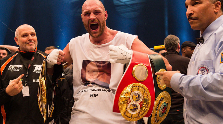 Tyson Fury / Fotó: Northfoto