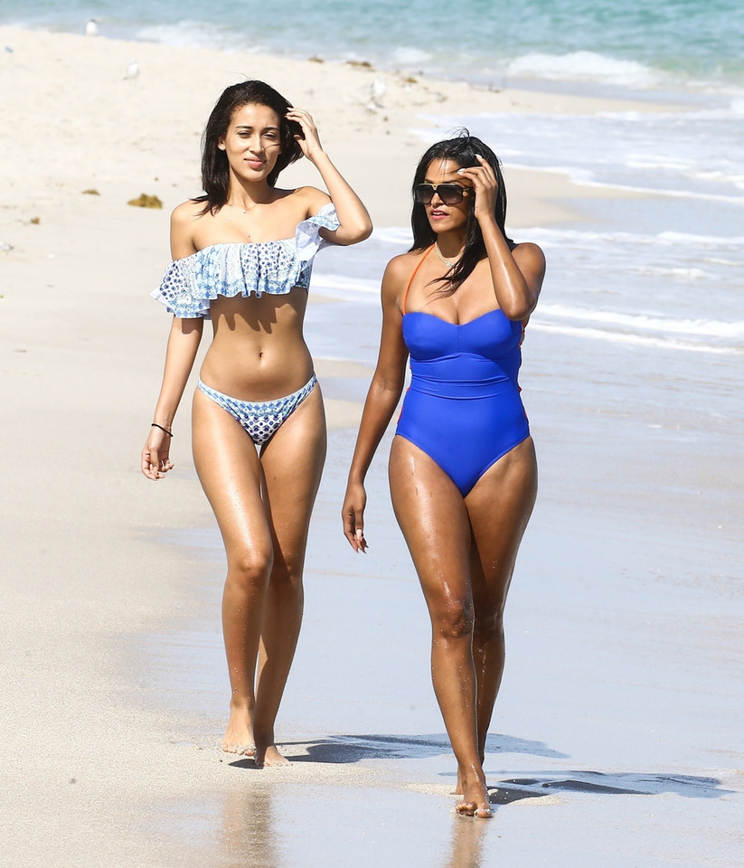 Claudia Jordan i Natacha Jaraba