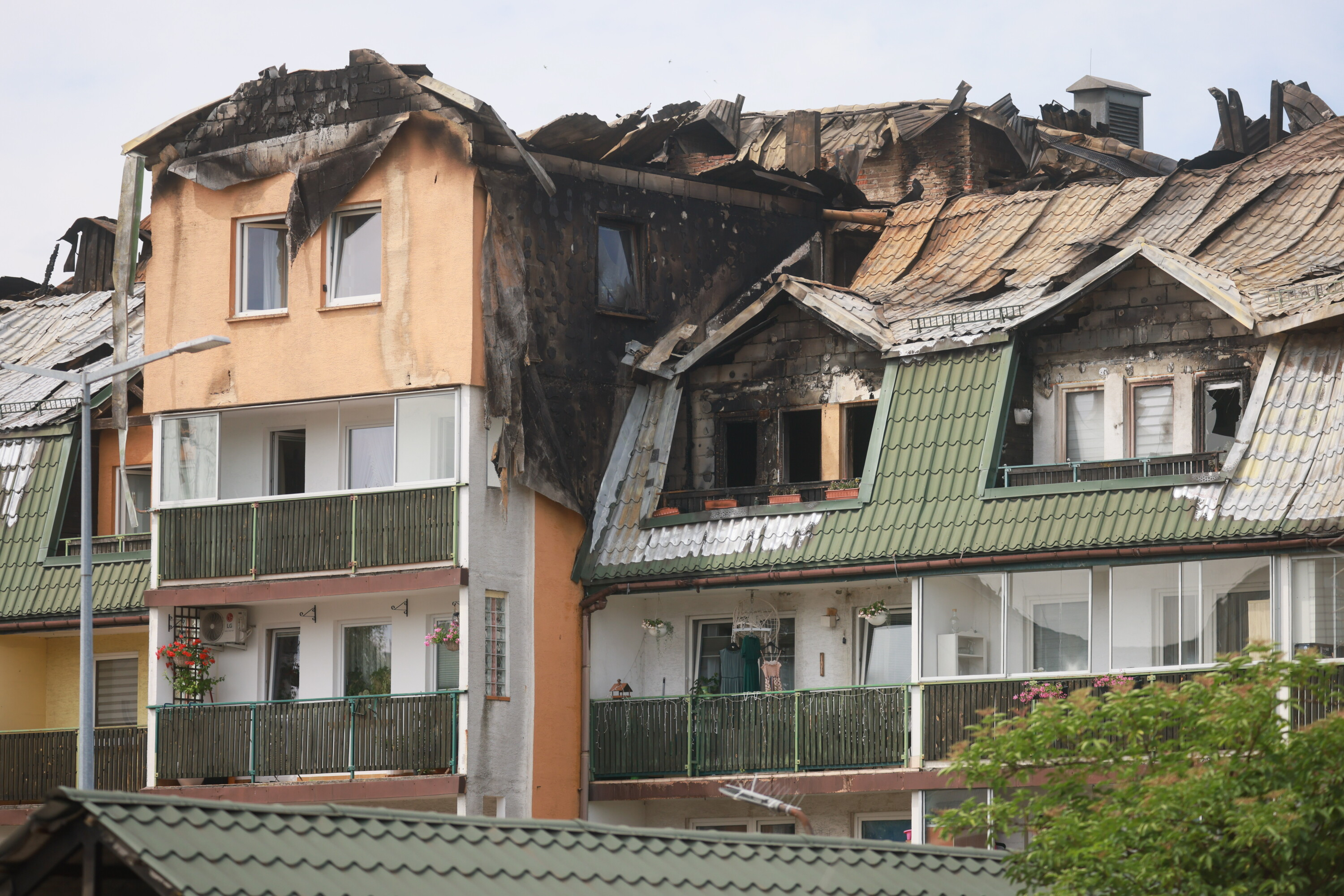 Pożar w Ząbkach: 200 mieszkań ewakuowanych, brak ofiar