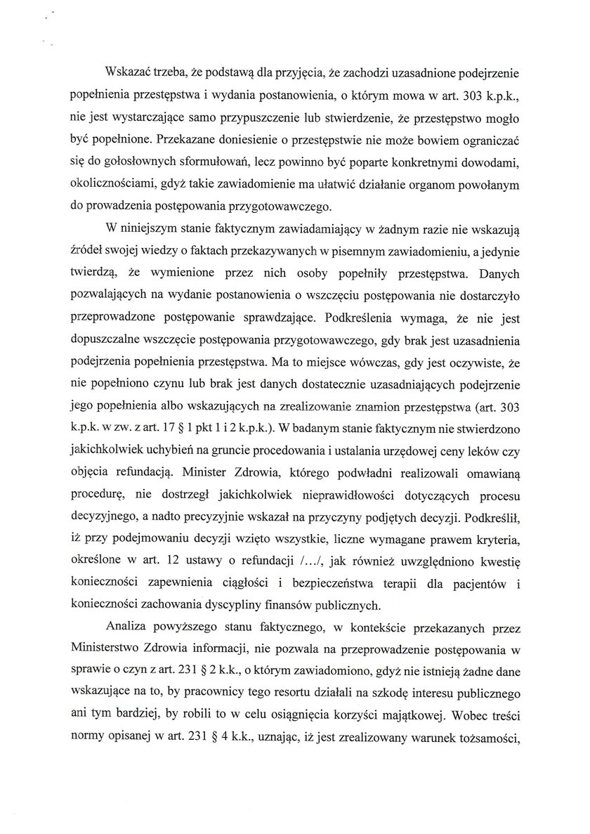 Media grzmią o nieprawidłowościach w resorcie zdrowia. Służby i prokuratura mają ważniejsze sprawy