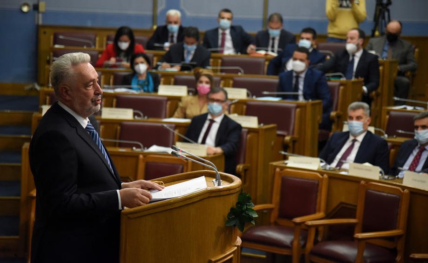 Zdravko Krivokapić skupština Crne Gore