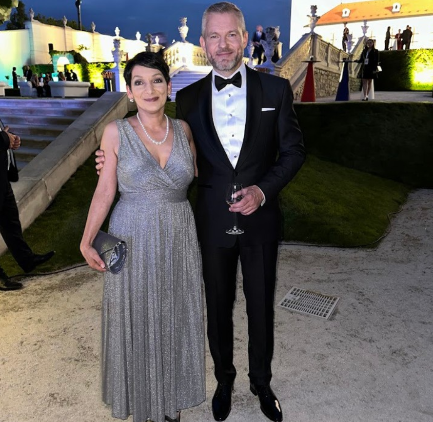 Irena Bihariová a Peter Pellegrini.