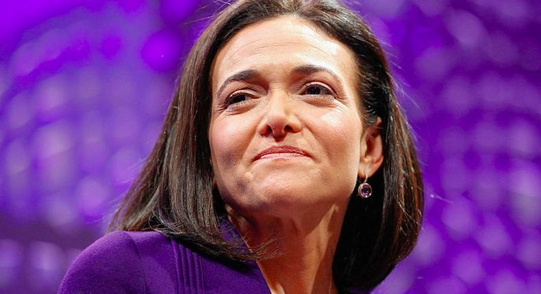 Sheryl Sandberg.