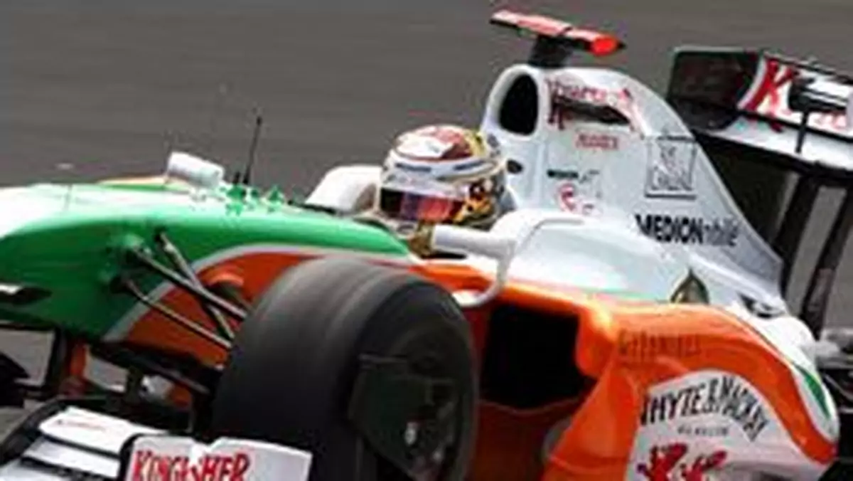 Grand Prix Włoch 2009: Sutil najszybszy, Kubica 5. (II. trening)