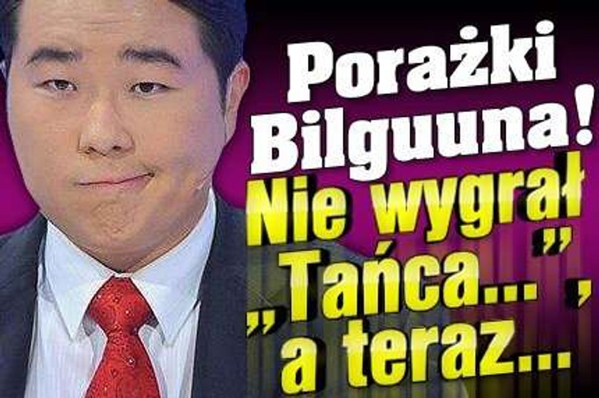 Porażki Bilguuna! Nie wygrał "Tańca...", a teraz...