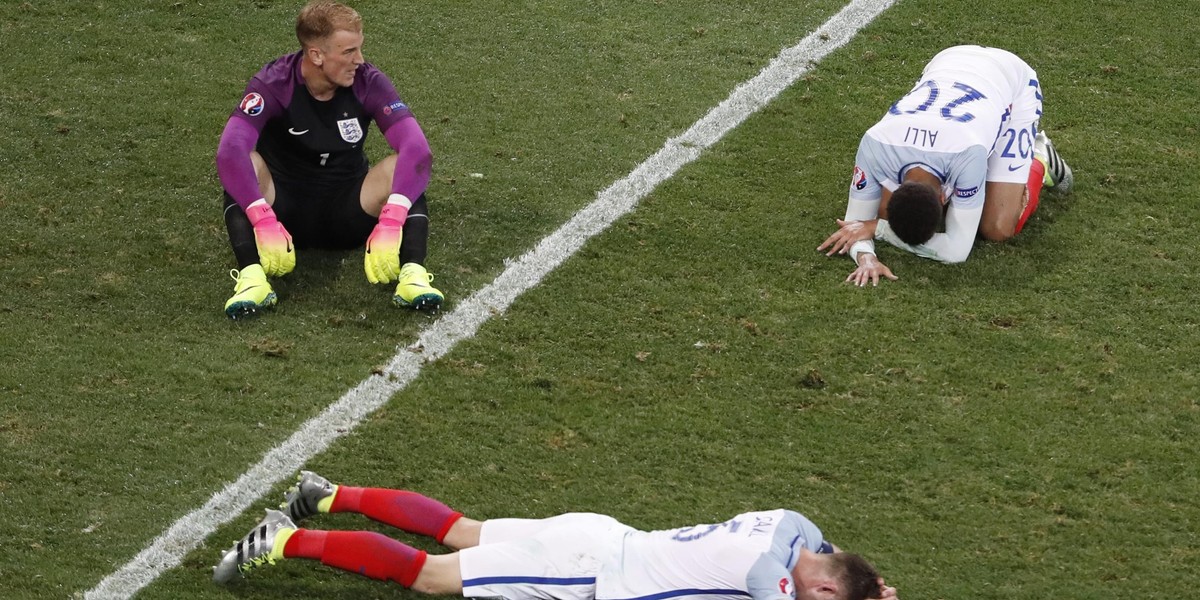 Fatalna porażka Anglików na Euro 2016