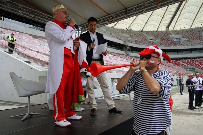 Poseł PO lansował się na Stadionie Narodowym