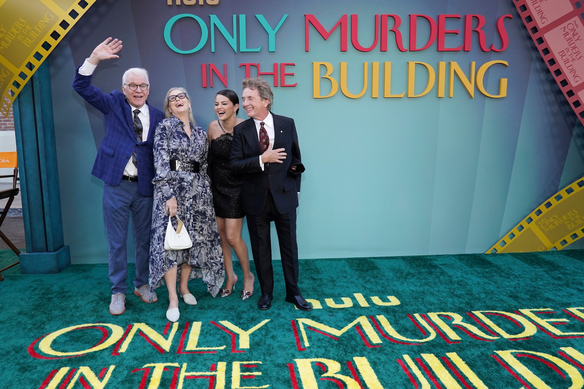 Herci Steve Martin, Meryl Streep, Selena Gomez a Martin Short.