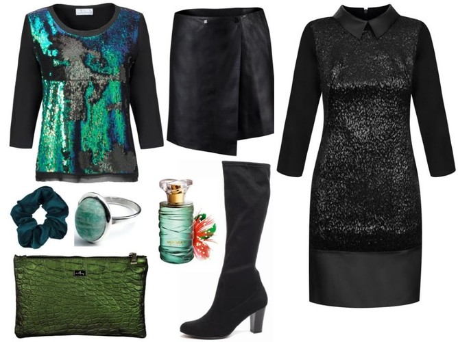 Sukienka - Midori Feminine Fashion/midori.pl, torebka- Antbag by Ania/atnbags.pl, bluzka - TOK/tok.net.pl, spódniczka - Boca/boca.pl, buty - Caprice/caprice.pl, opaska do włosów- Tkmaxx/tkmaxx.pl, pierścionek - Top Shop