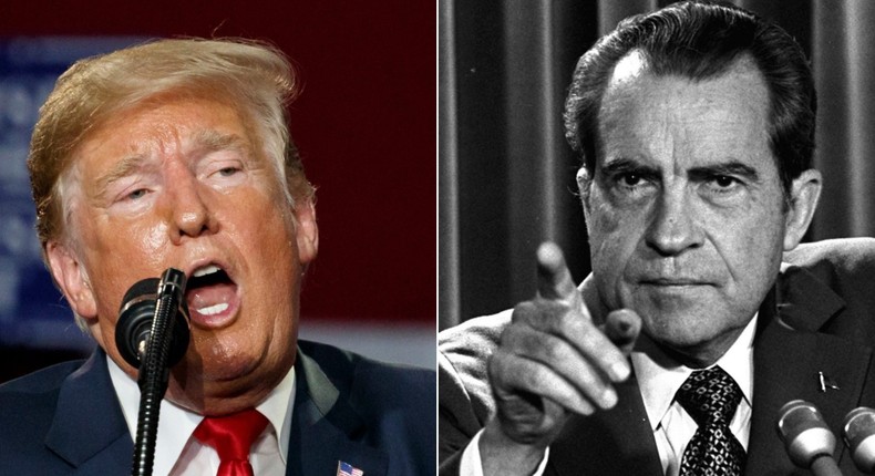 Trump Nixon