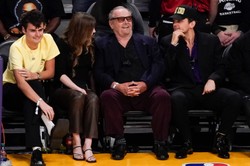 Jack Nicholson oglądał awans koszykarzy Los Angeles Lakers