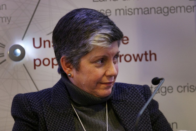 9. Amerykańska sekretarz ds. bezpieczeństwa narodowego Janet Napolitano.