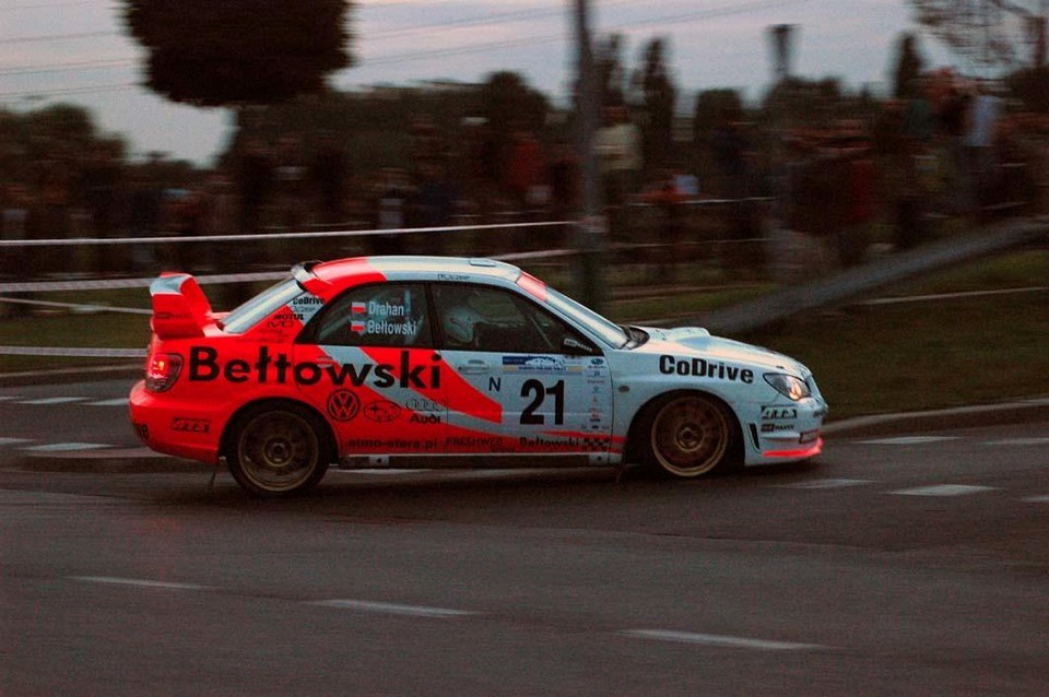 foto Jakub Jawień - Rajd Subaru 2007 Kraków - prolog