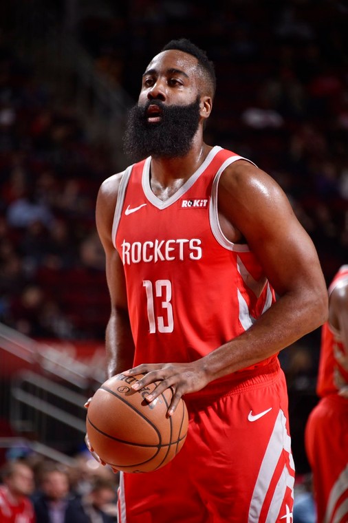 James Harden is leading the league in points scored [NBA] 