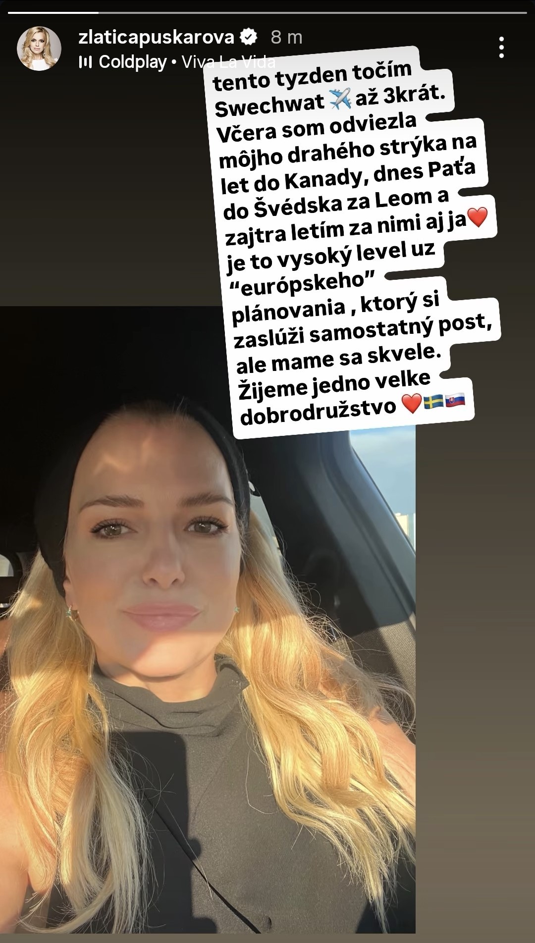 Zlatica Švajdová Puškárová je poriadne rozlietaná. 