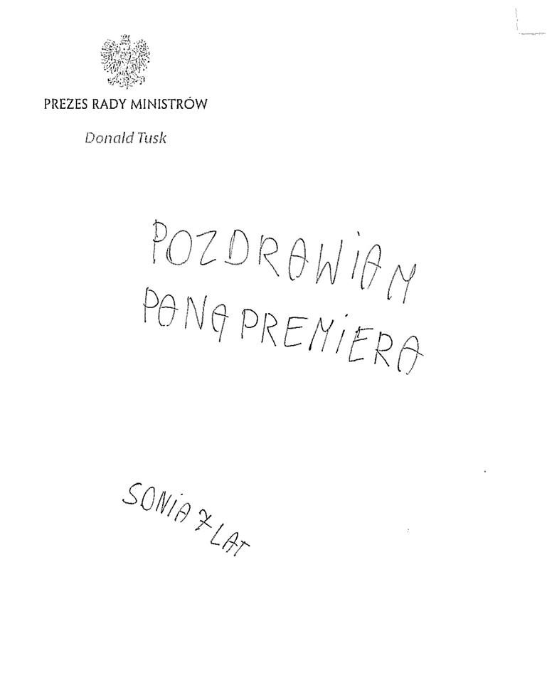 Dzieci u premiera. Niespodzianka w gabinecie