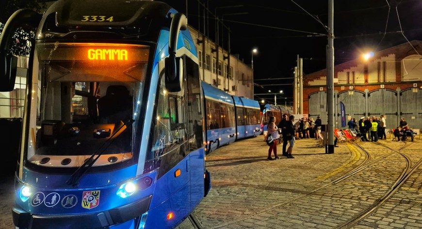 Nowa Gamma w zajezdni na Borku