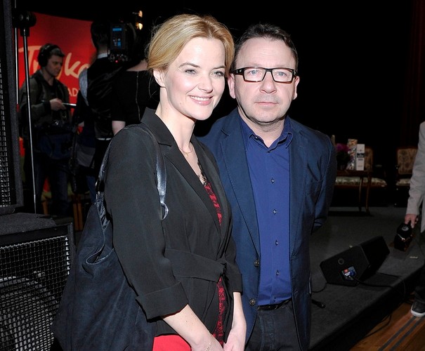 Monika Richardson i Zbigniew Zamachowski na benefisie Jana Englerta