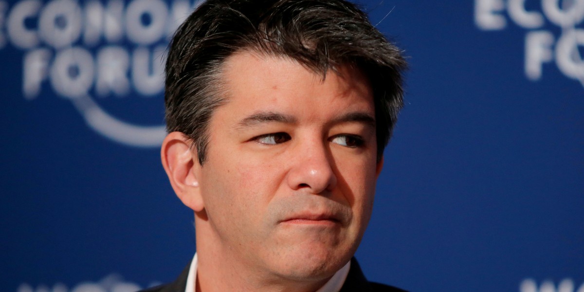 Uber CEO Travis Kalanick.