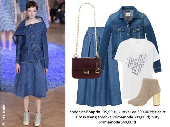 Jesień w denimie. Trendy z wybiegów