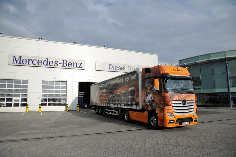 Nowy Actros Pudziana