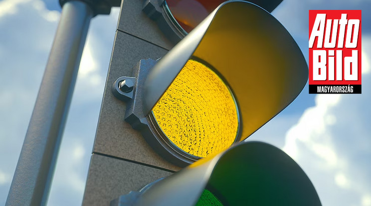 Ennyit kell fizetni, ha a lámpa sárgáról pirosra vált a kereszteződésben / Fotó: Auto Bild