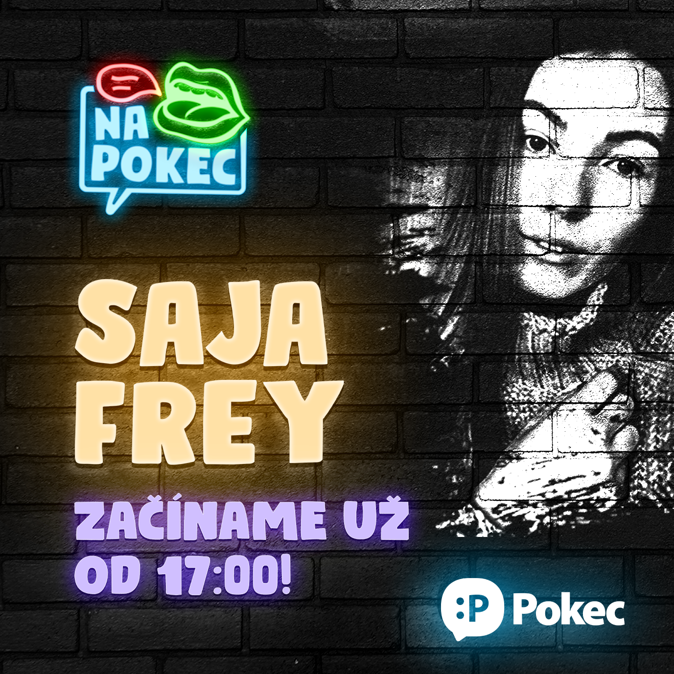 Chatovať so Sajou Frey budete môcť vo štvrtok 2. júna o 17. hodine.