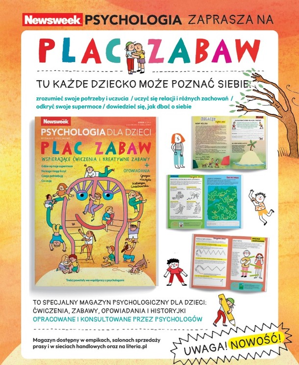 Newsweek Psychologia dla Dzieci - już w kioskach