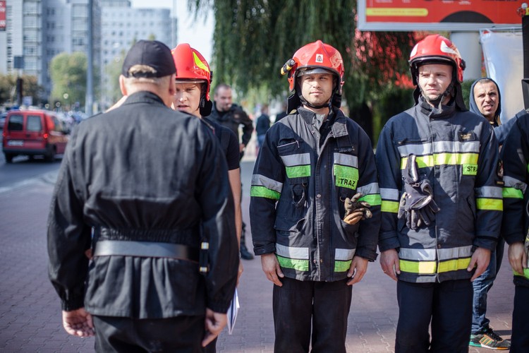Strażacy / Fot. Grzegorz Gołębiowski/PROFILM