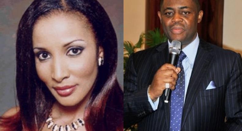 Bianca Ojukwu and Femi-Fani Kayode