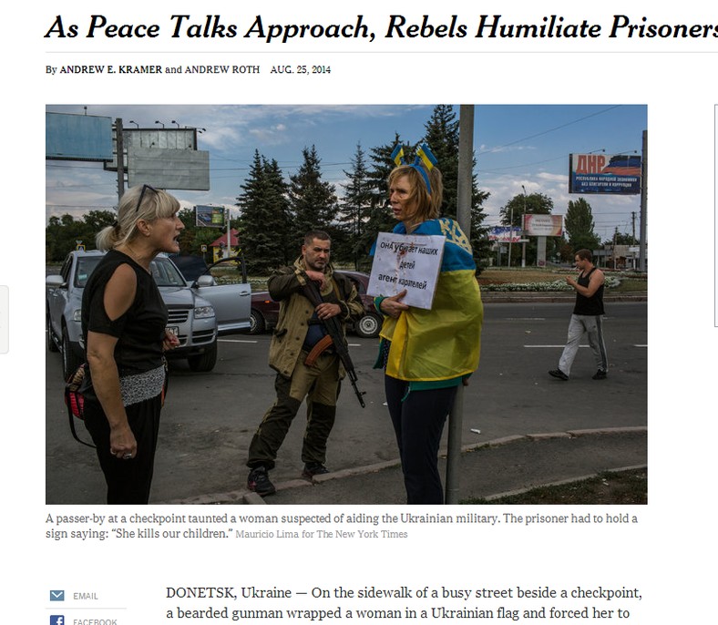 Zdjęcie zamieszczone na stronie "New York Times"