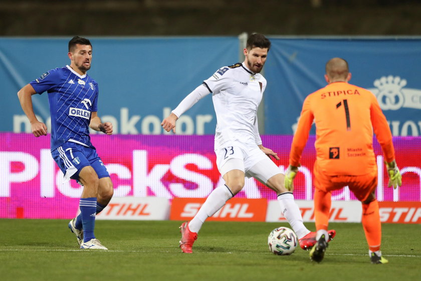 Pilka nozna. PKO Ekstraklasa. Wisla Plock - Pogon Szczecin. 02.12.2020