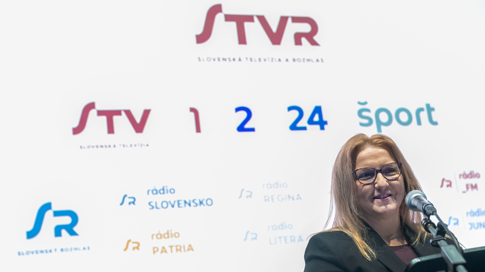 Generálna riaditeľka STVR Martina Flašíková.